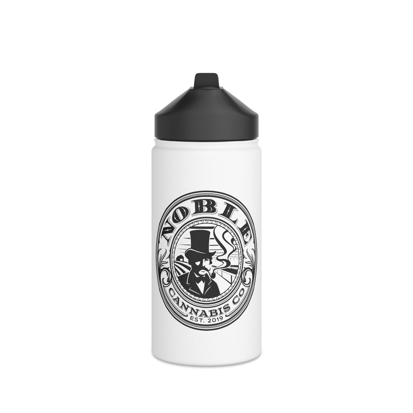 Noble Stainless Steel Water Bottle, Standard Lid