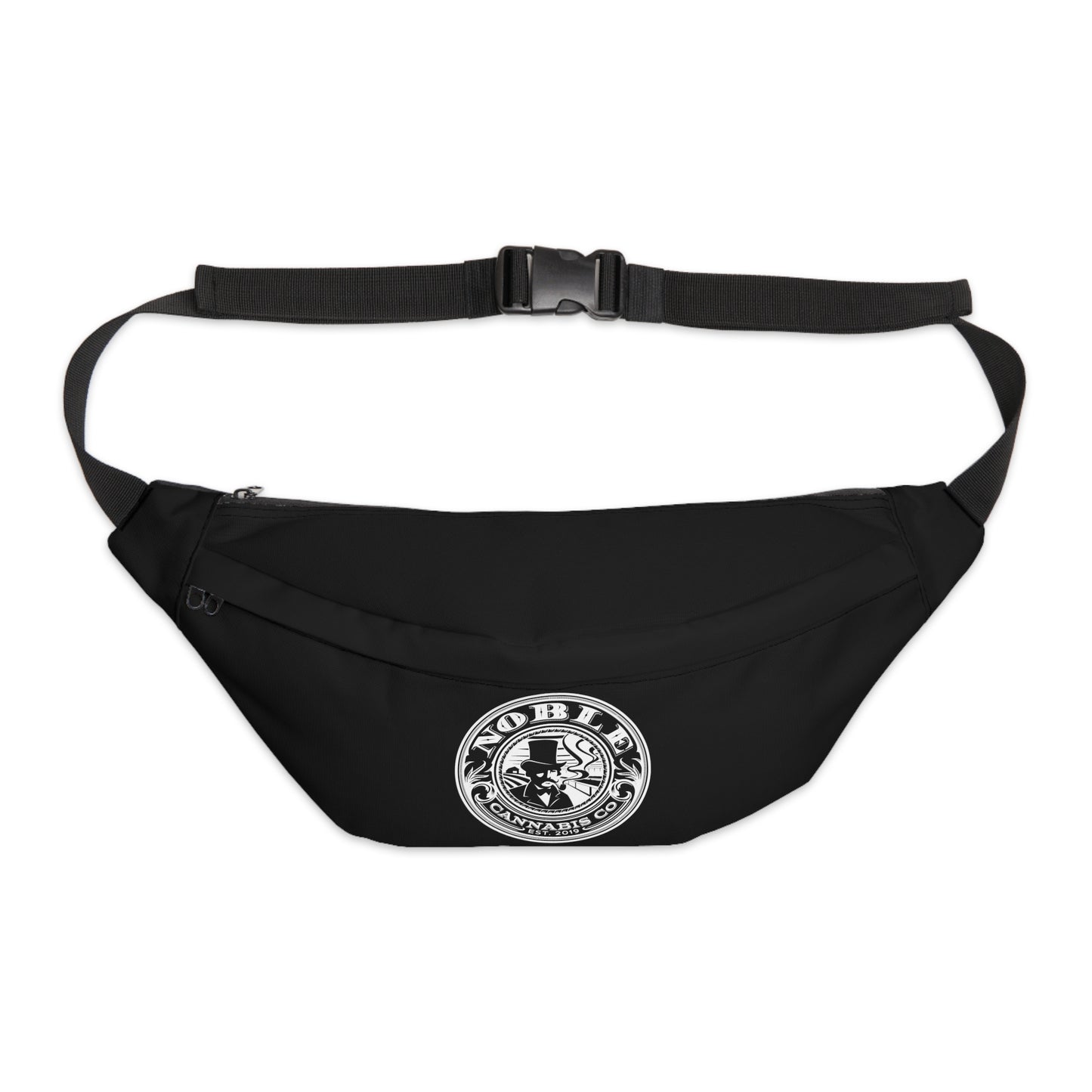 Noble Black Large Fanny Pack