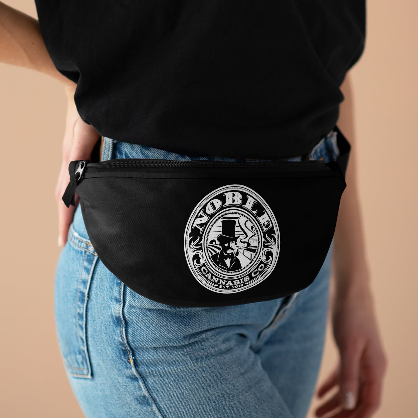 Noble Black Fanny Pack