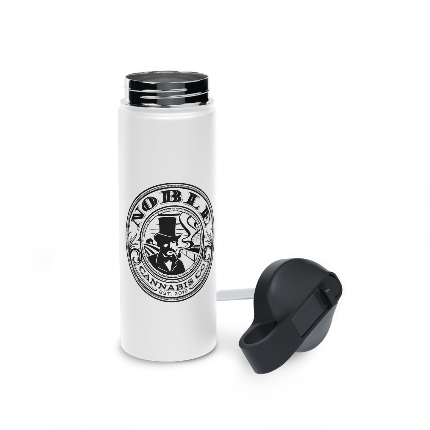 Noble Stainless Steel Water Bottle, Standard Lid