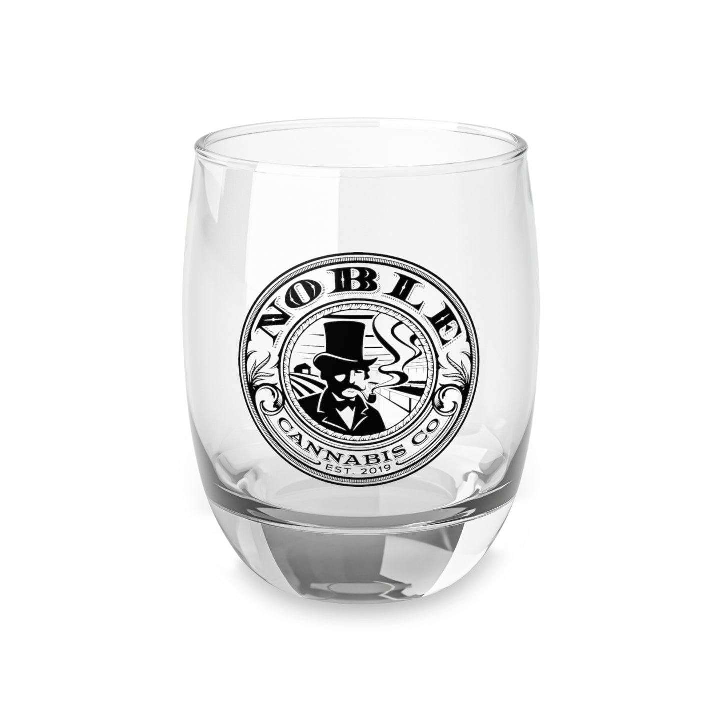 Noble Branded Whiskey Glass