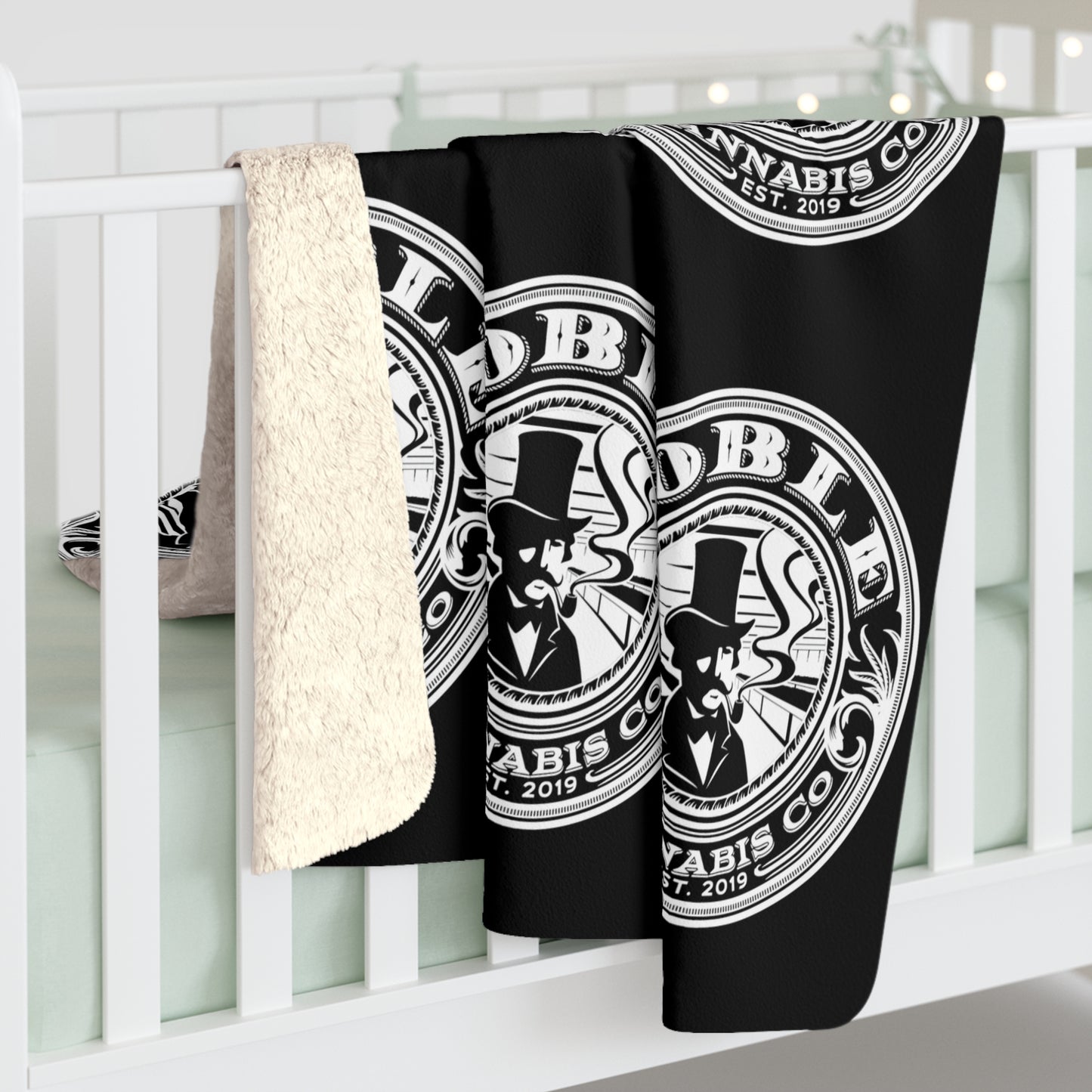 Noble Brand Sherpa Fleece Blanket