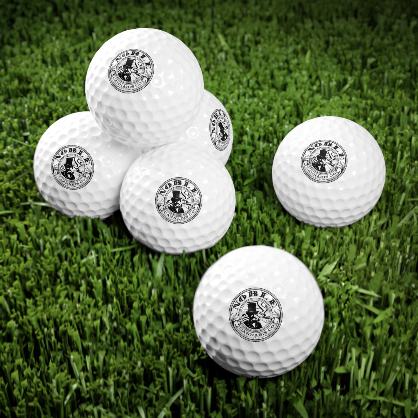 Noble Golf Balls, 6pcs