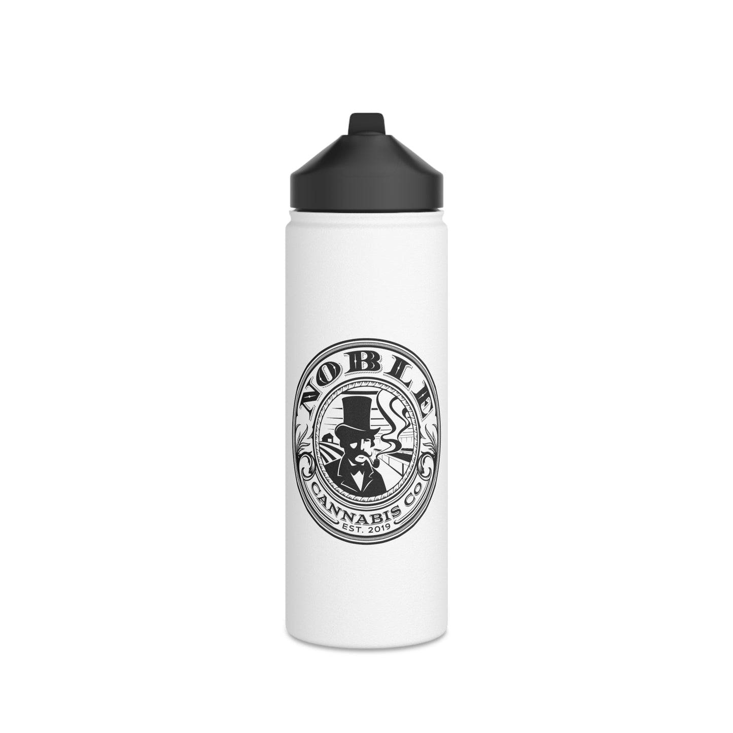 Noble Stainless Steel Water Bottle, Standard Lid